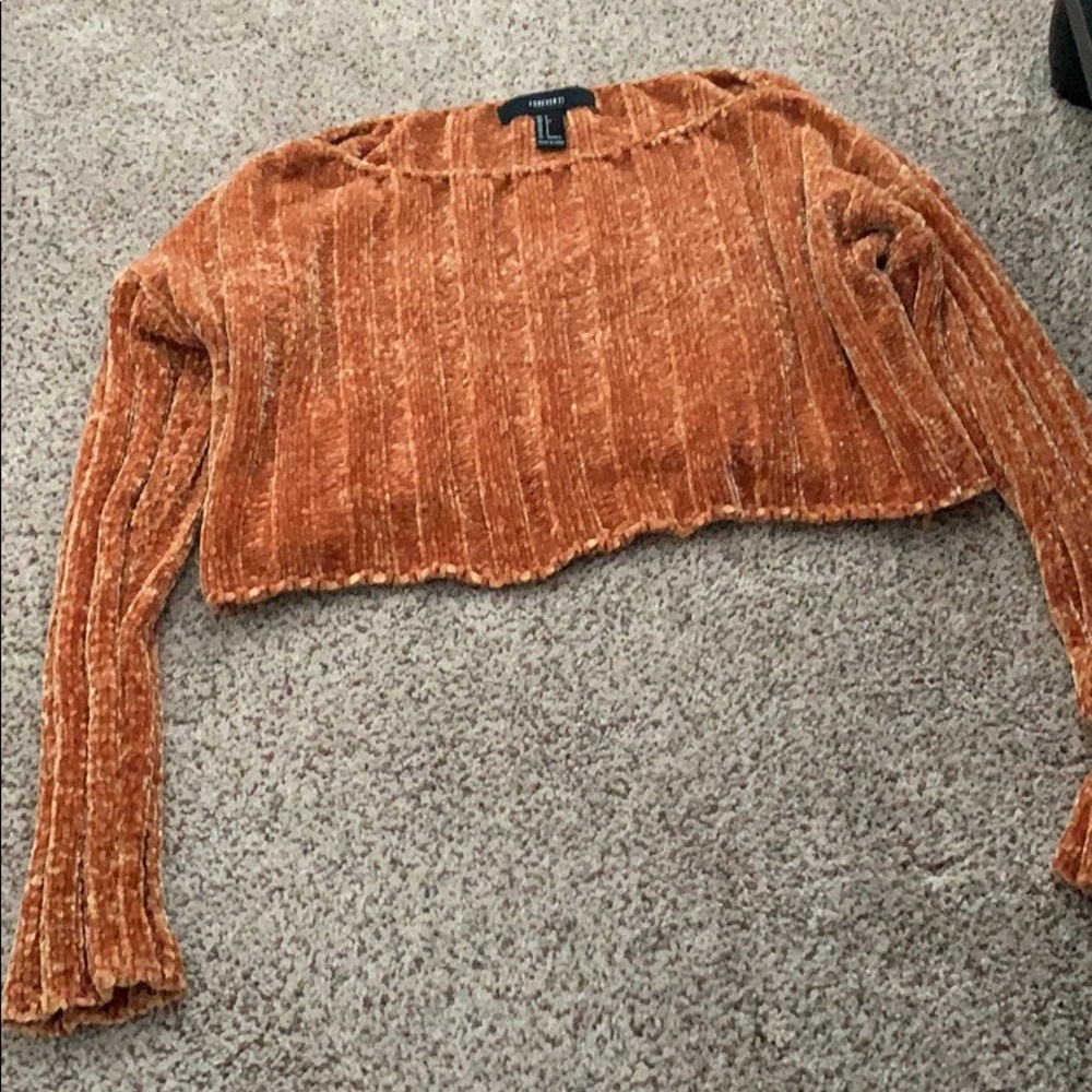 Forever 21 velvet top